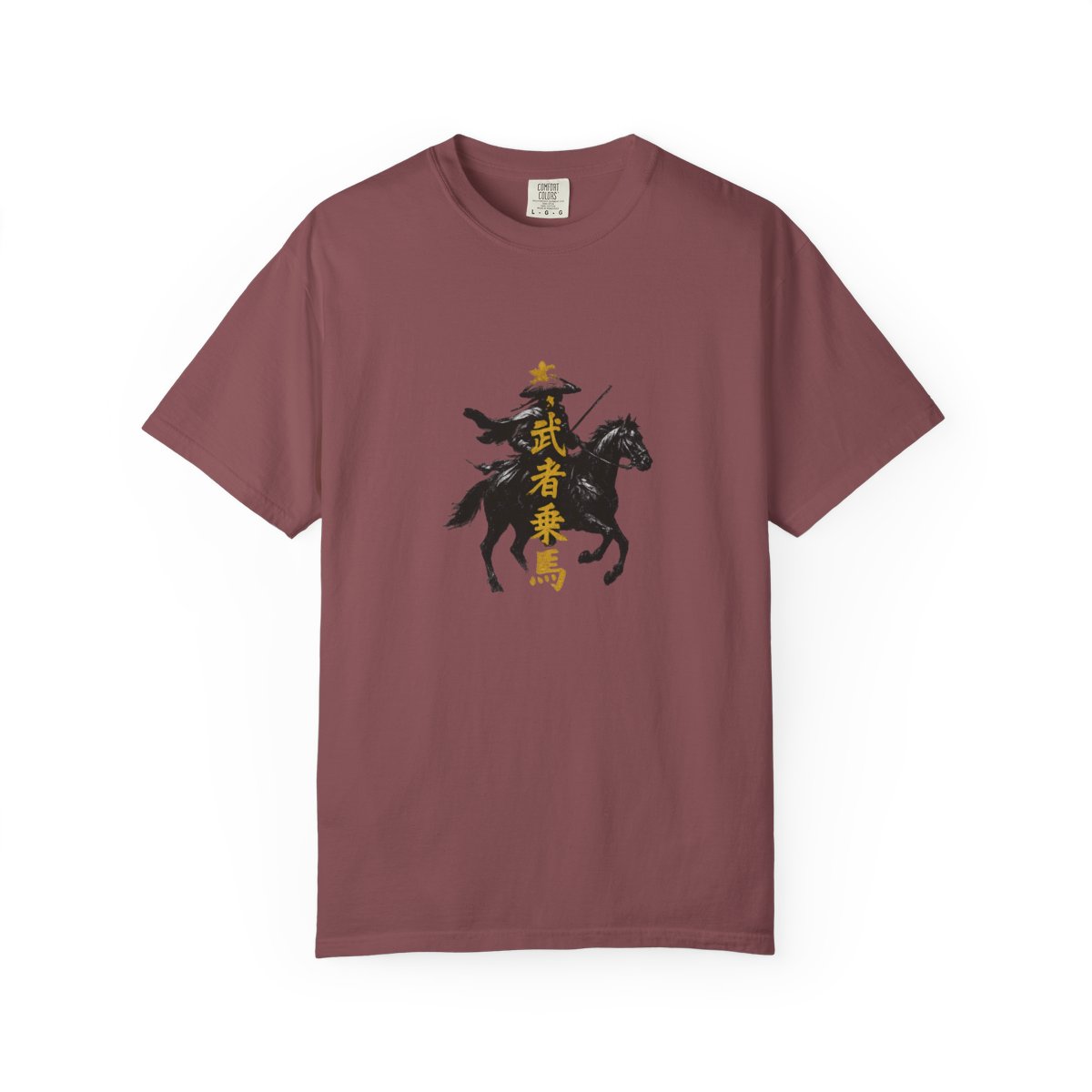 Dragon of the Wind Samurai T-Shirt | Bold Black Gold Design - Official T-Shirts merchandise