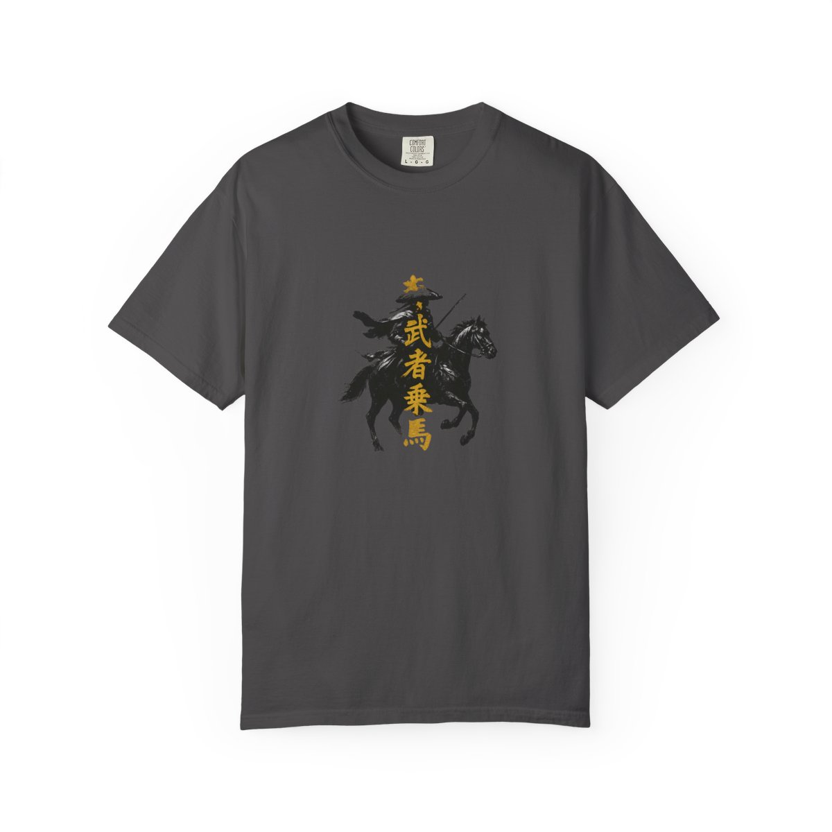 Dragon of the Wind Samurai T-Shirt | Bold Black Gold Design - Official T-Shirts merchandise