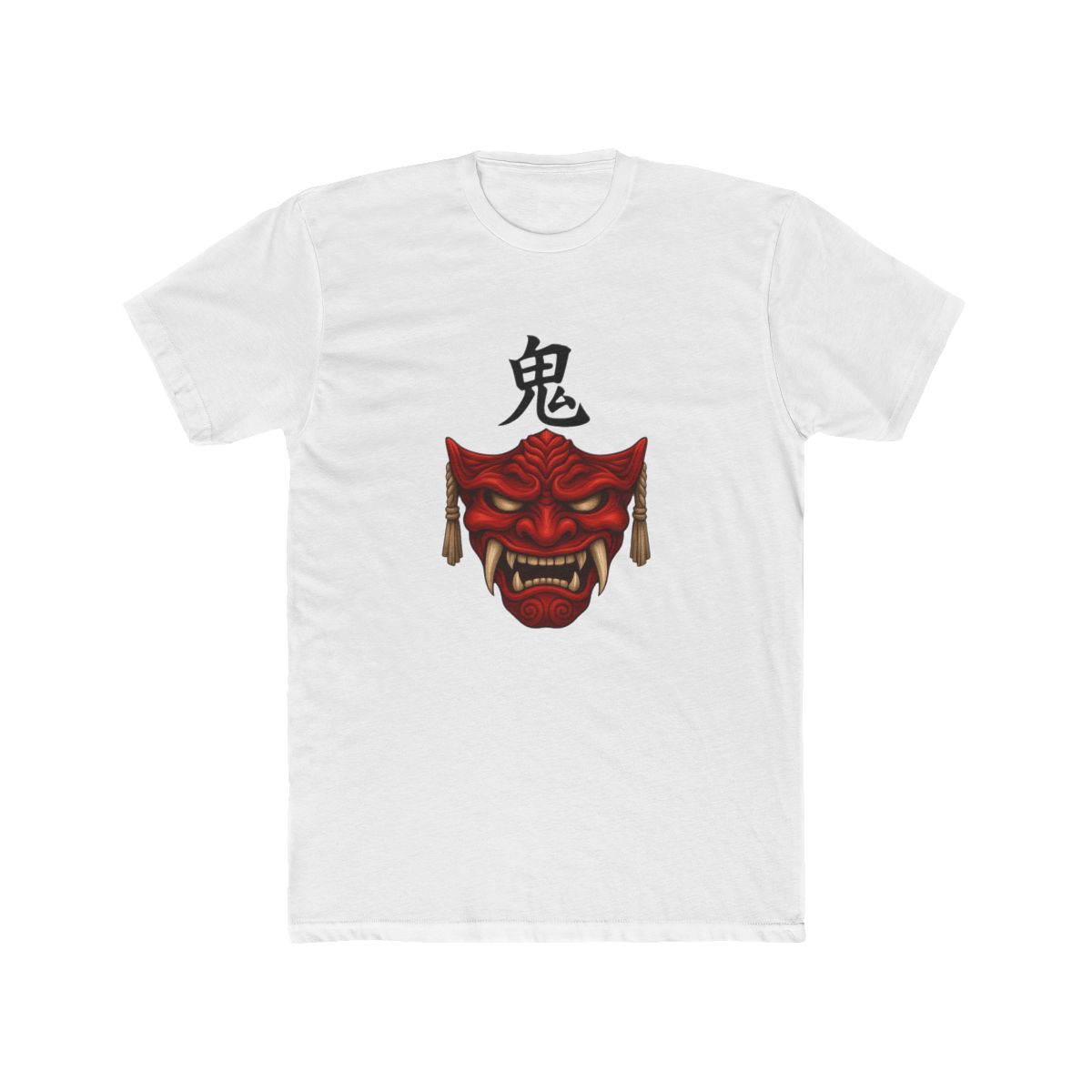 Red Oni Mask - ゴート・オブ・ツシマ - Ghost of Tsushima Demon Mask T-Shirt