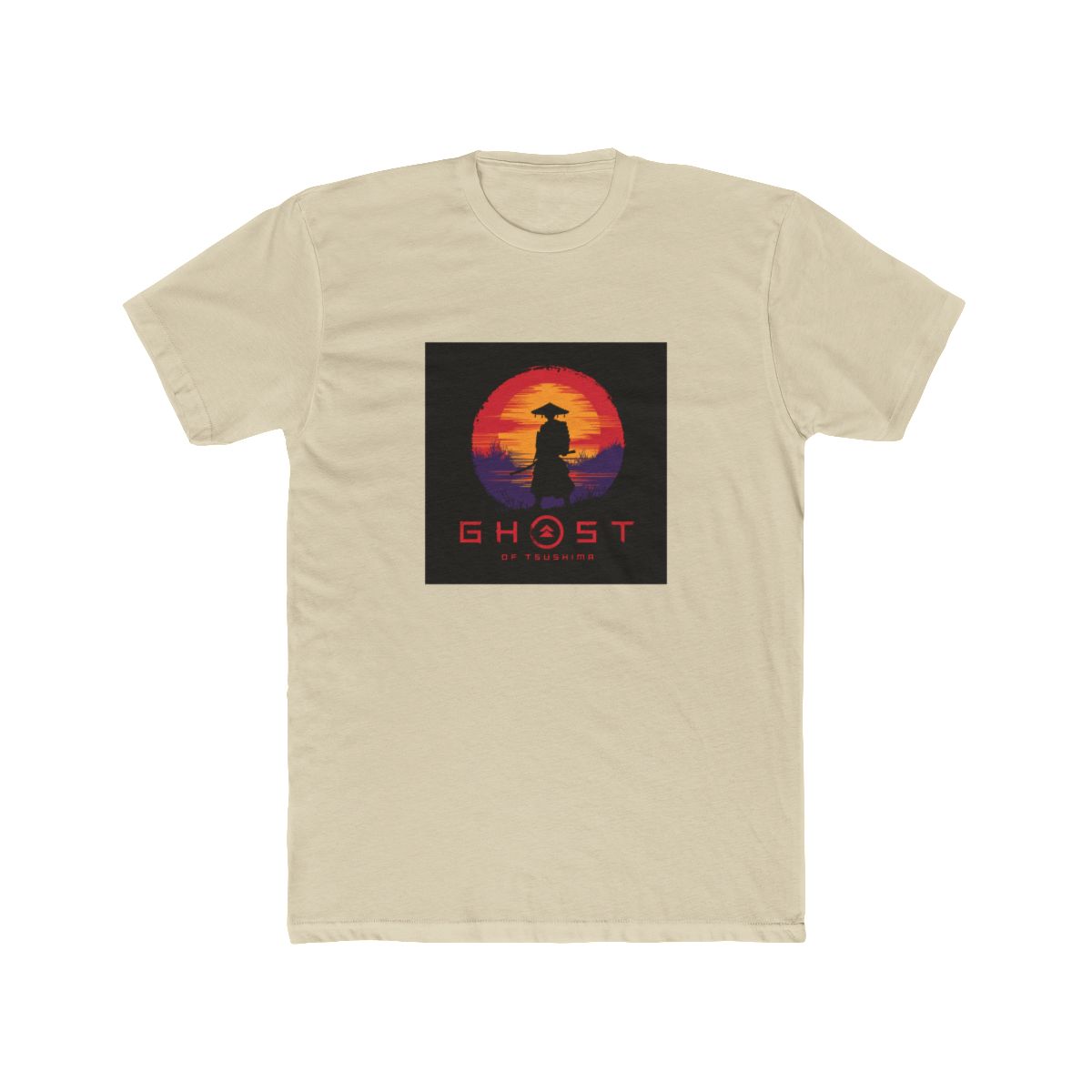 GHOST OF TSUSHIMA - SILHOUETTE SUNSET T Shirt - alternate angle 4, merchandise