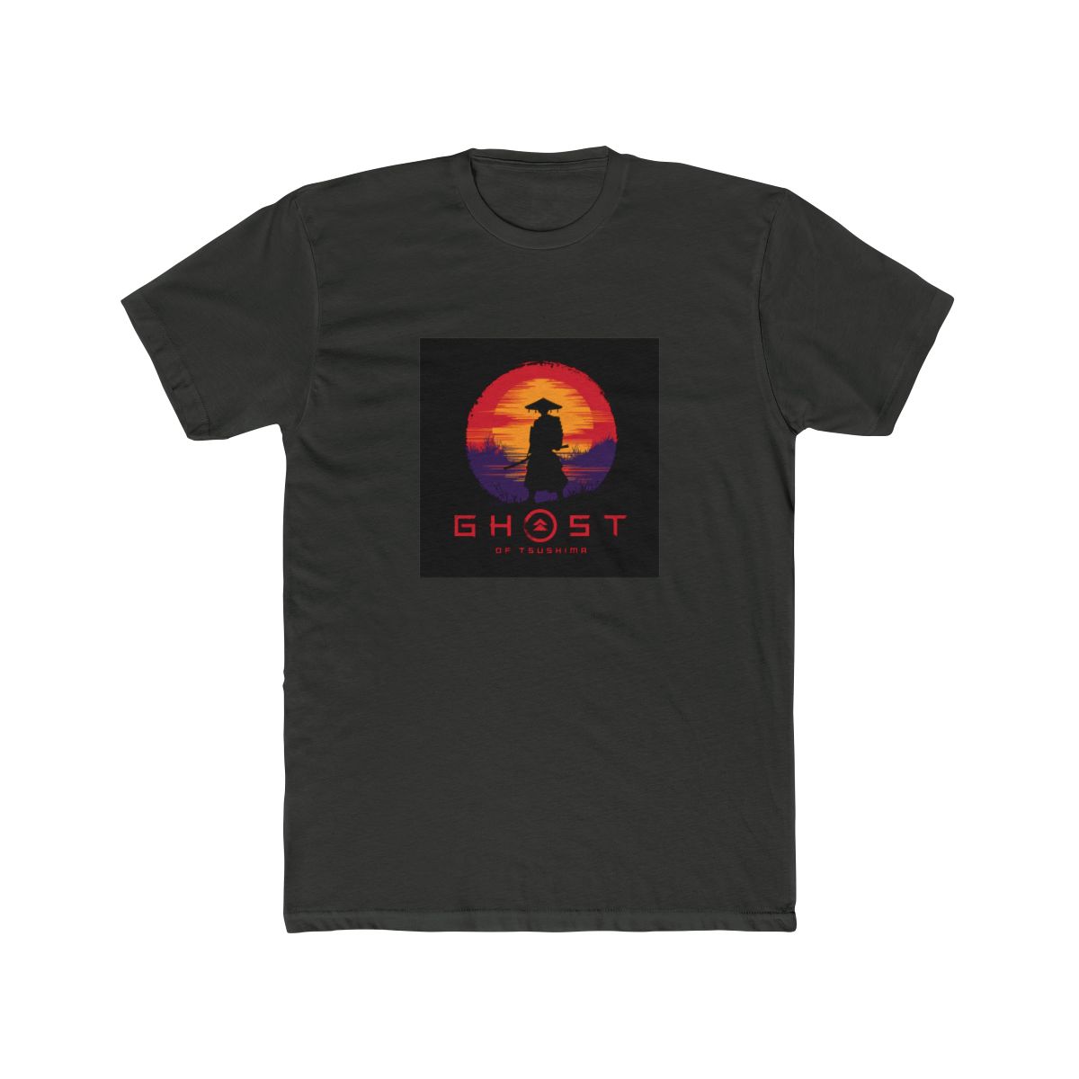 GHOST OF TSUSHIMA - SILHOUETTE SUNSET T Shirt