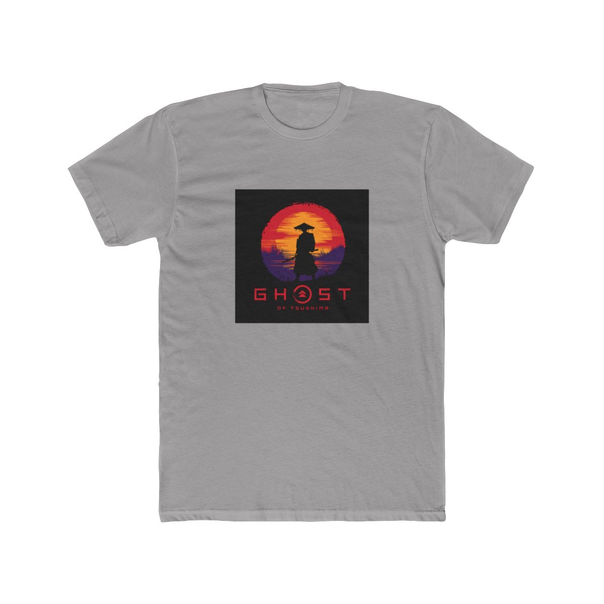 GHOST OF TSUSHIMA - SILHOUETTE SUNSET T Shirt - alternate angle 2, merchandise