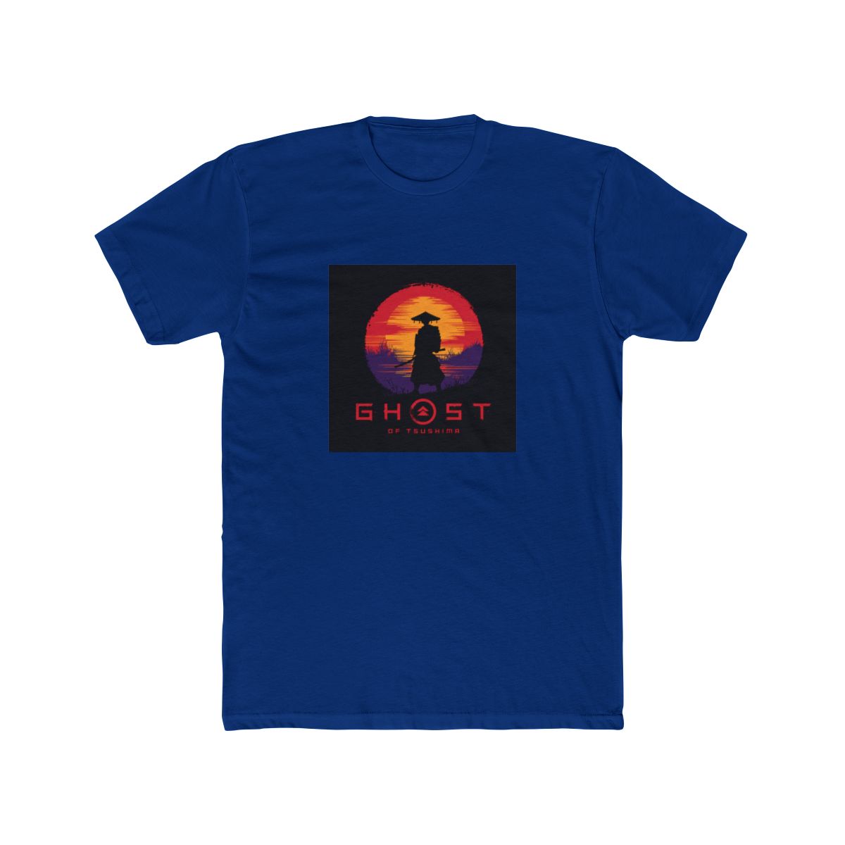 GHOST OF TSUSHIMA - SILHOUETTE SUNSET T Shirt - alternate angle 4, merchandise