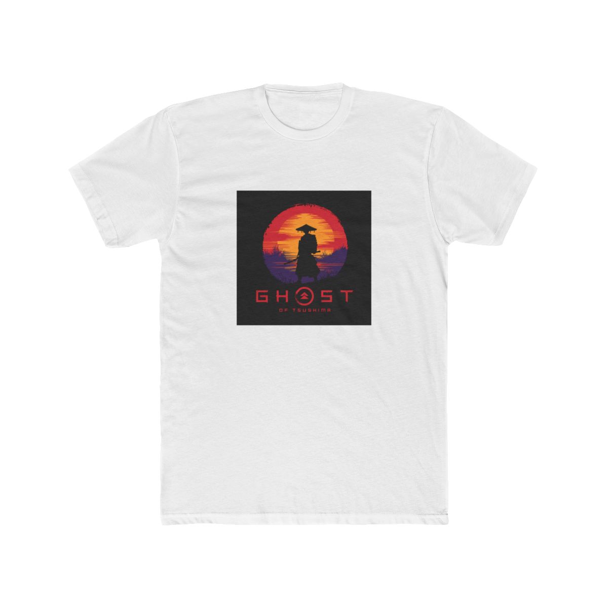 GHOST OF TSUSHIMA - SILHOUETTE SUNSET T Shirt