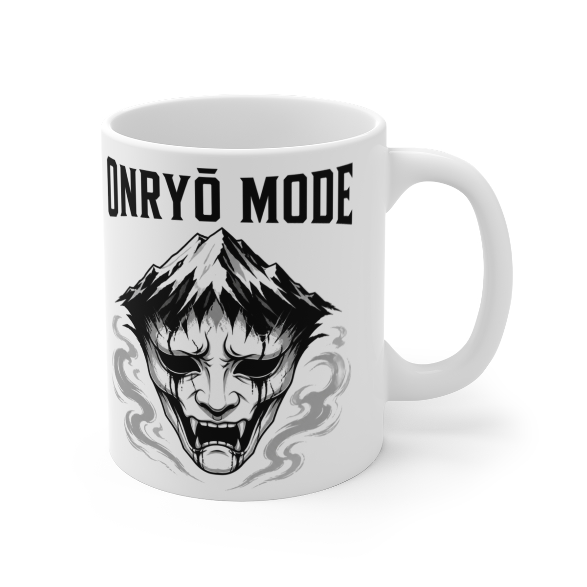 Ghost of Yōtei "Onryō Mode" White Mug
