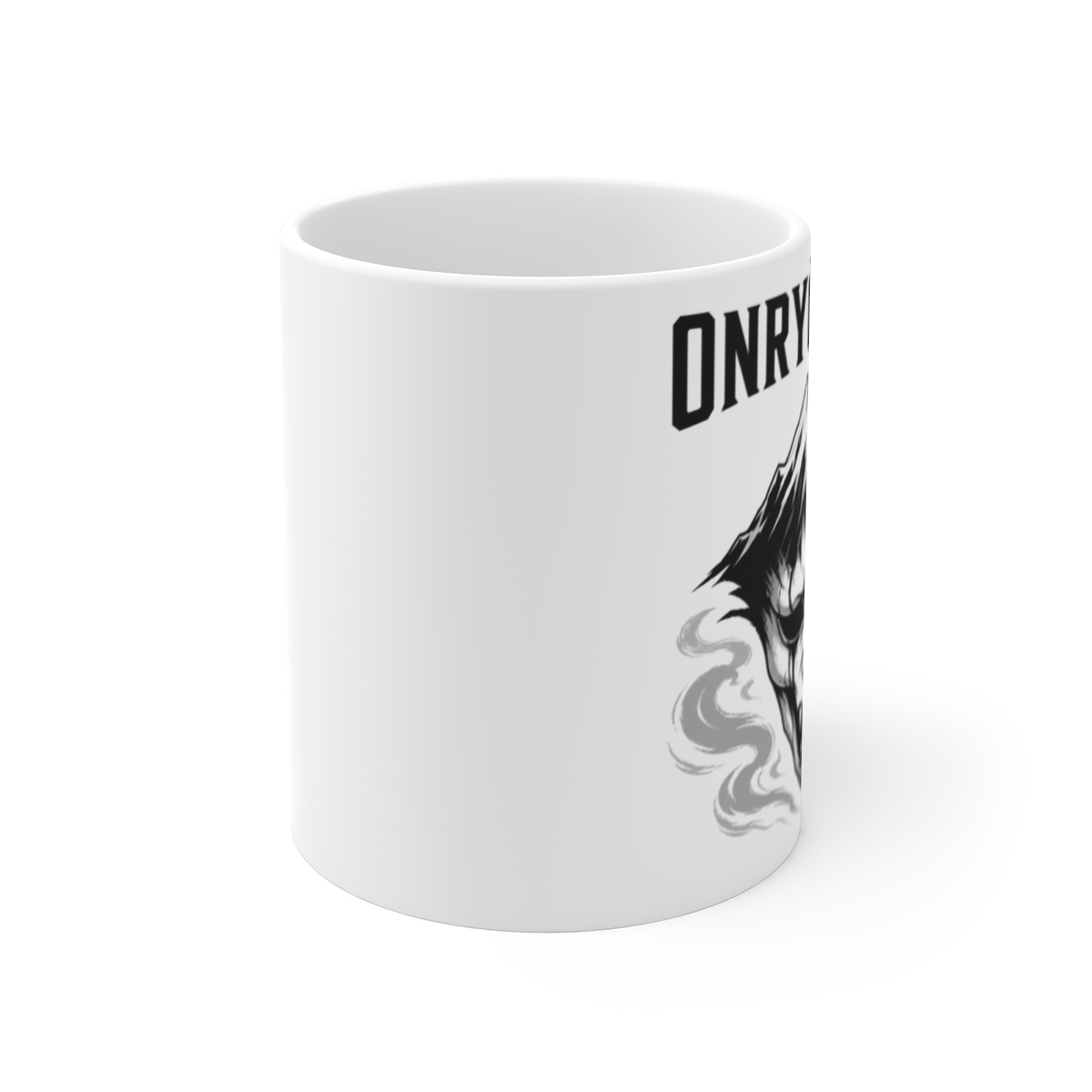 Ghost of Yōtei "Onryō Mode" White Mug - alternate angle 1, merchandise